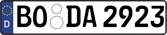BO-DA2923