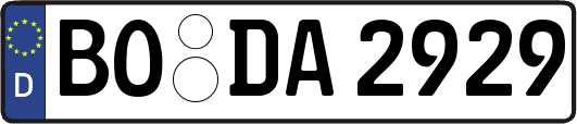 BO-DA2929