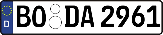 BO-DA2961