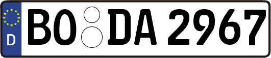 BO-DA2967