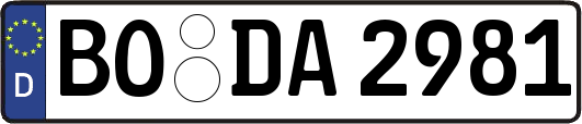BO-DA2981