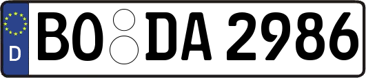 BO-DA2986