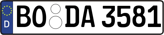 BO-DA3581