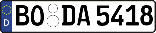 BO-DA5418