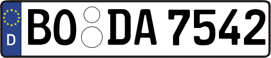 BO-DA7542