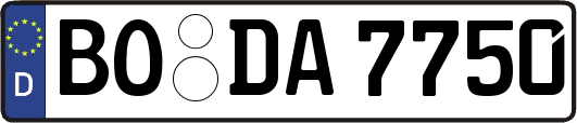 BO-DA7750