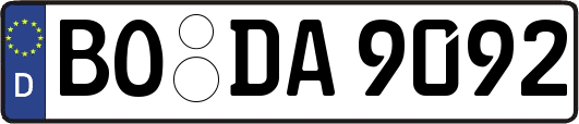 BO-DA9092