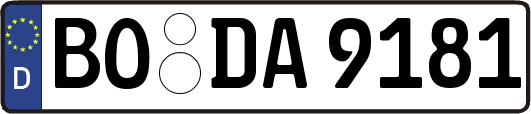 BO-DA9181