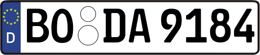 BO-DA9184