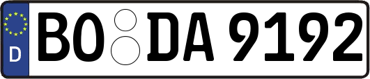 BO-DA9192