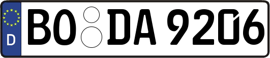BO-DA9206