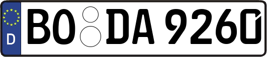 BO-DA9260