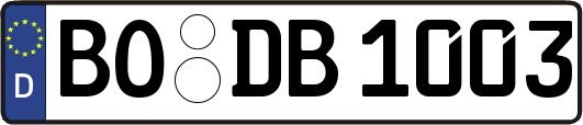 BO-DB1003