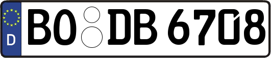 BO-DB6708