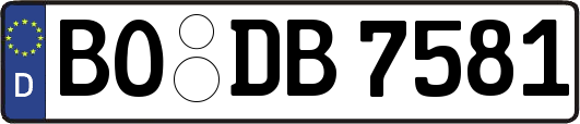 BO-DB7581