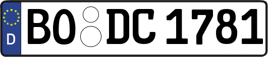BO-DC1781
