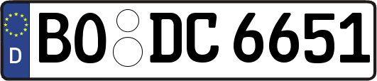 BO-DC6651