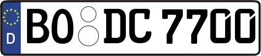 BO-DC7700