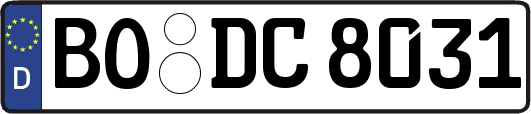 BO-DC8031