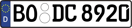 BO-DC8920