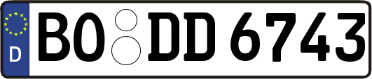 BO-DD6743