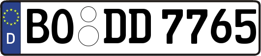 BO-DD7765