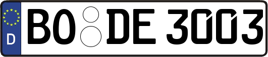 BO-DE3003