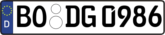 BO-DG0986