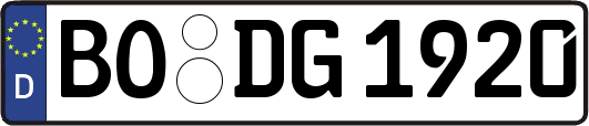 BO-DG1920
