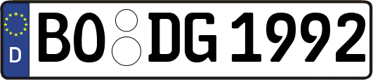 BO-DG1992