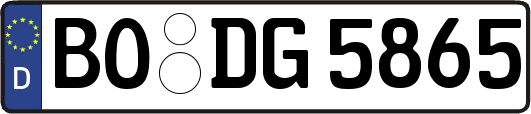 BO-DG5865