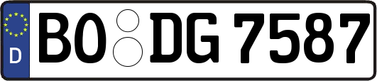BO-DG7587