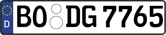 BO-DG7765