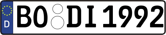 BO-DI1992