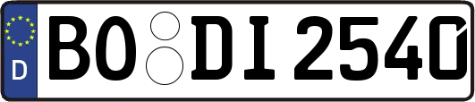 BO-DI2540