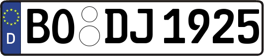 BO-DJ1925