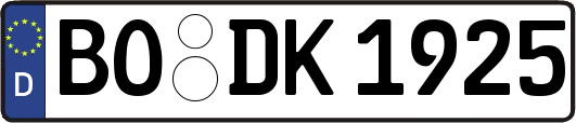 BO-DK1925