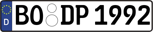 BO-DP1992
