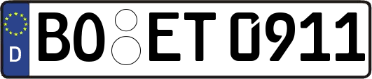 BO-ET0911