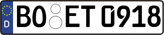 BO-ET0918