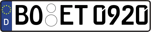 BO-ET0920