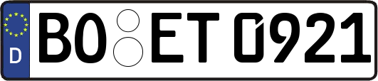 BO-ET0921