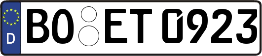 BO-ET0923
