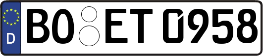 BO-ET0958