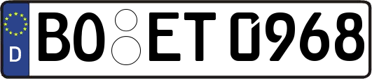 BO-ET0968