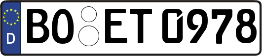 BO-ET0978
