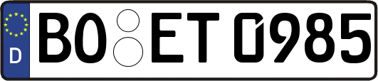 BO-ET0985