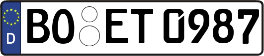 BO-ET0987