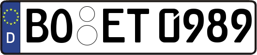 BO-ET0989