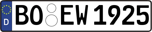BO-EW1925